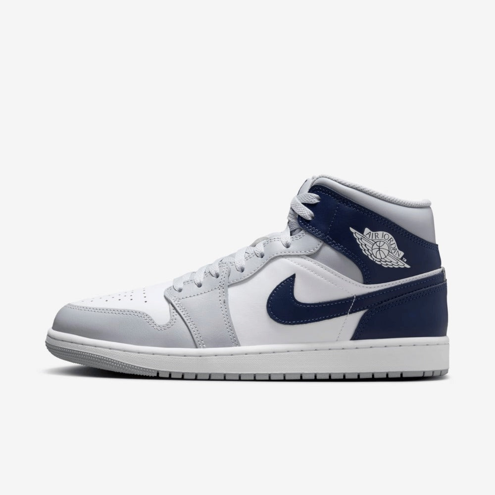 Tênis Air 1 Mid Wolf Grey Midnight Navy