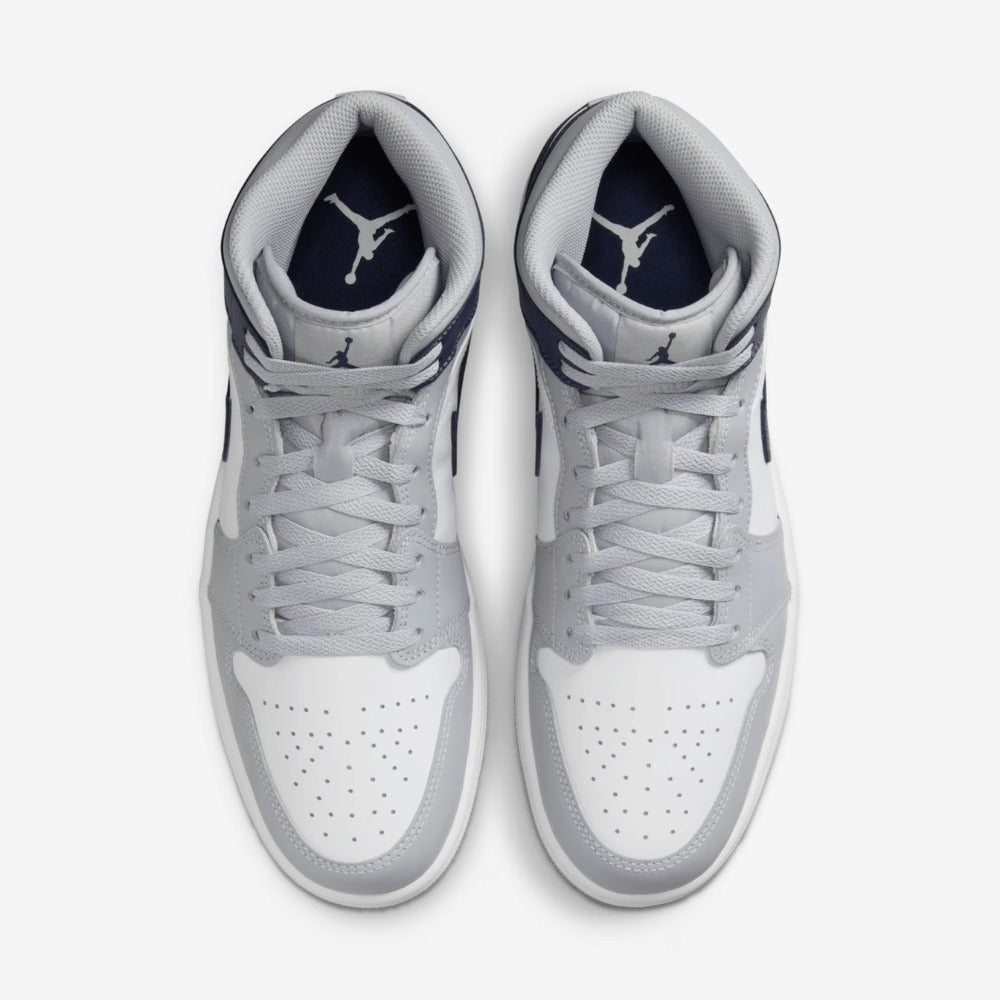 Tênis Air 1 Mid Wolf Grey Midnight Navy