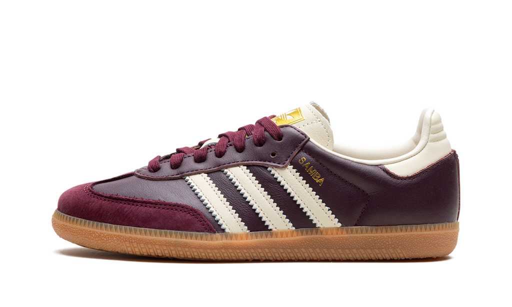 Samba Maroon Cream White