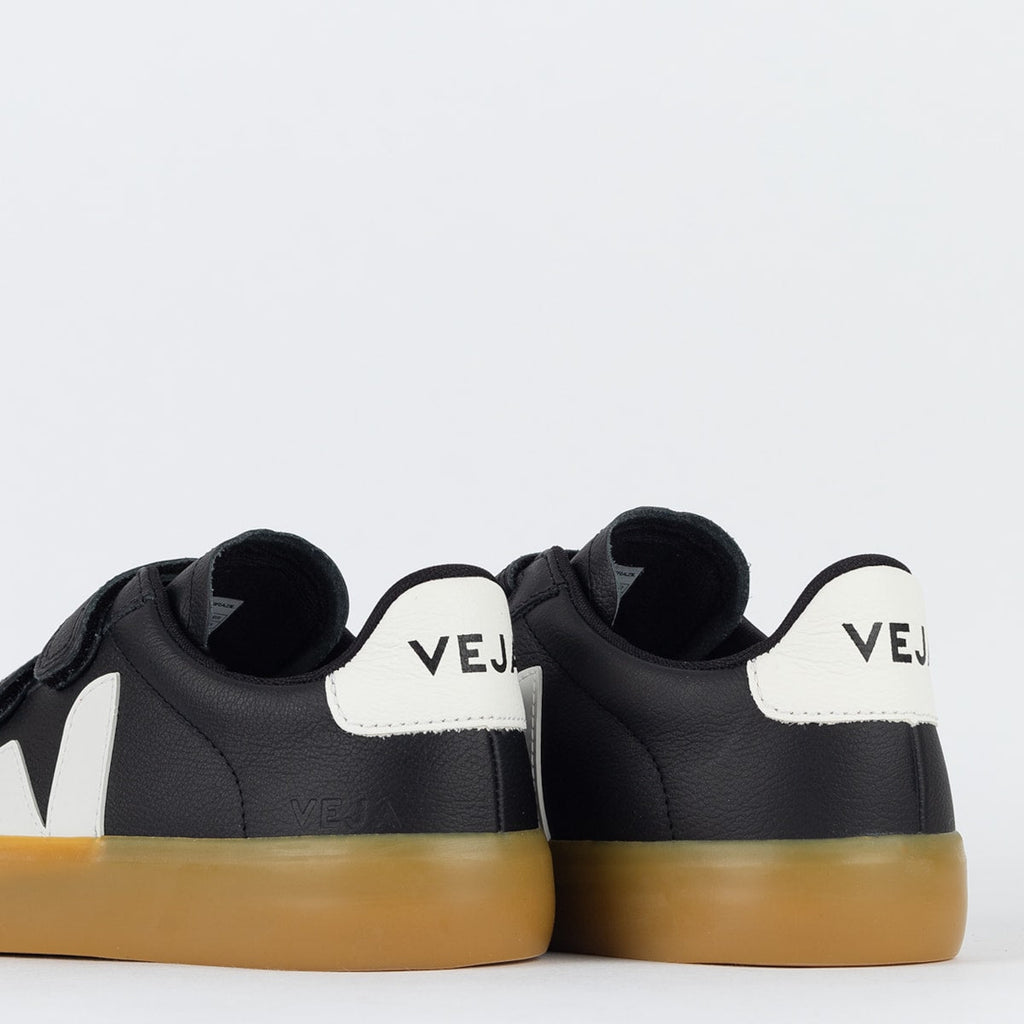 Shoes Logo Chromefree Leather Black White