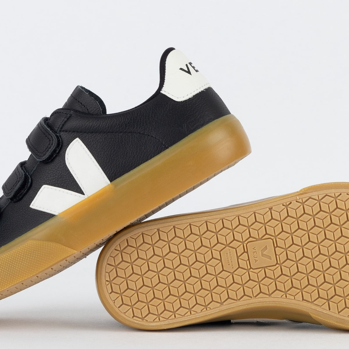 Shoes Logo Chromefree Leather Black White