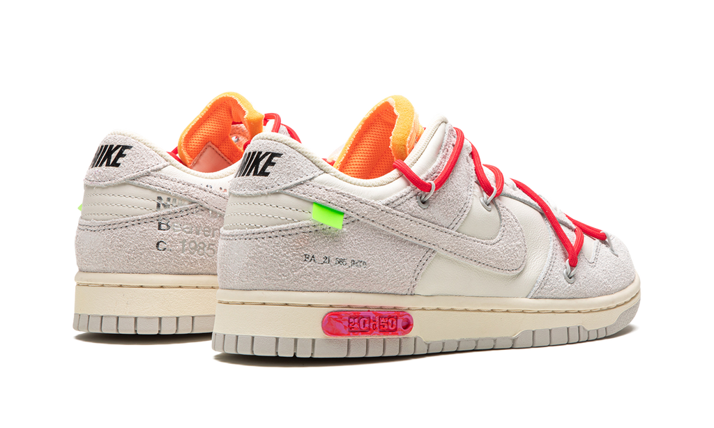 Dunk Low Off White Lot 40:50