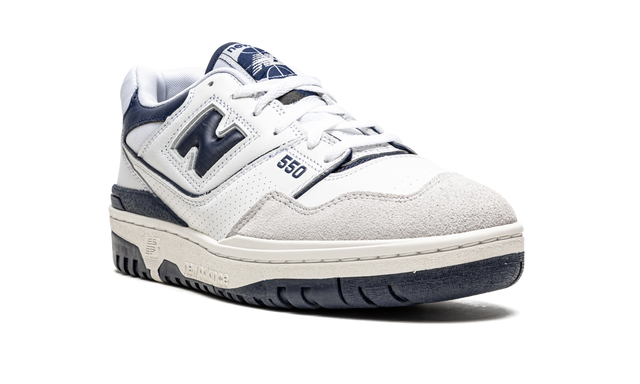 550 White Navy Blue