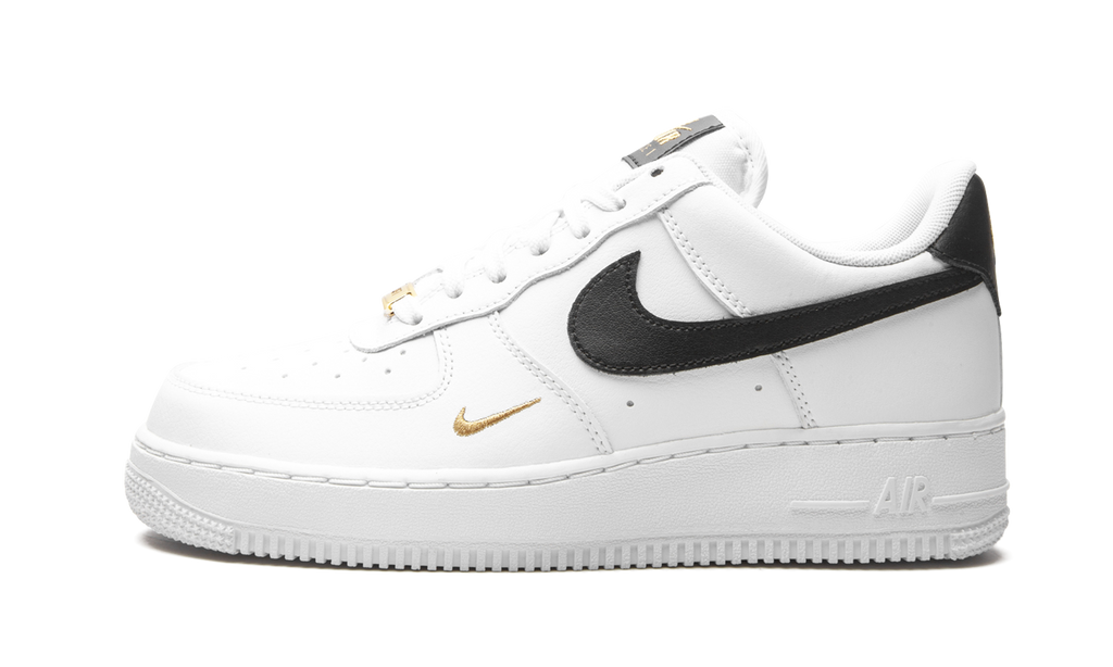 Air Force 1 Essential White Black Gold