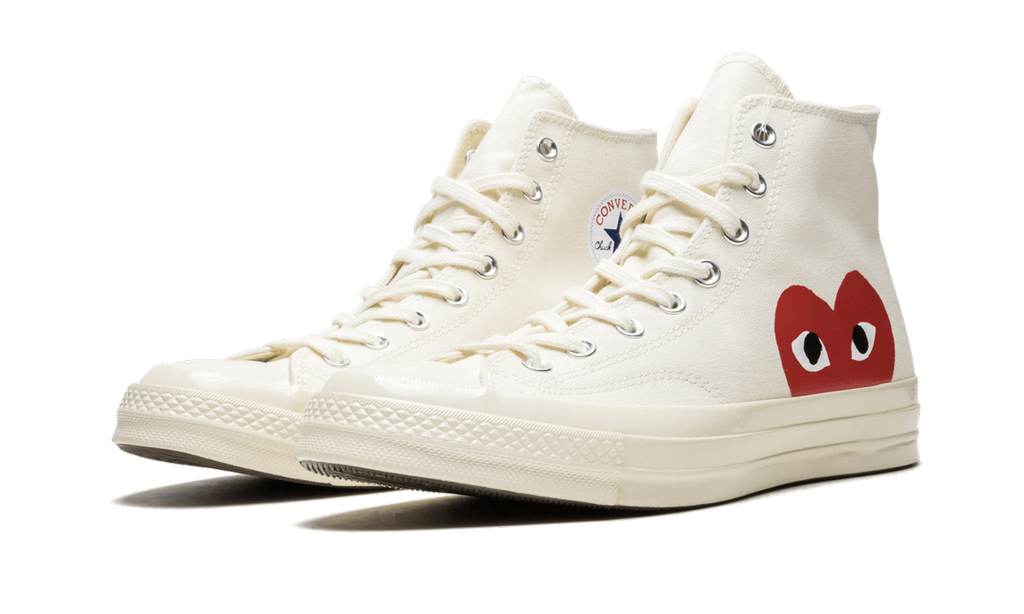 Chuck 70 CDG "Comme des Garcons Play - White"
