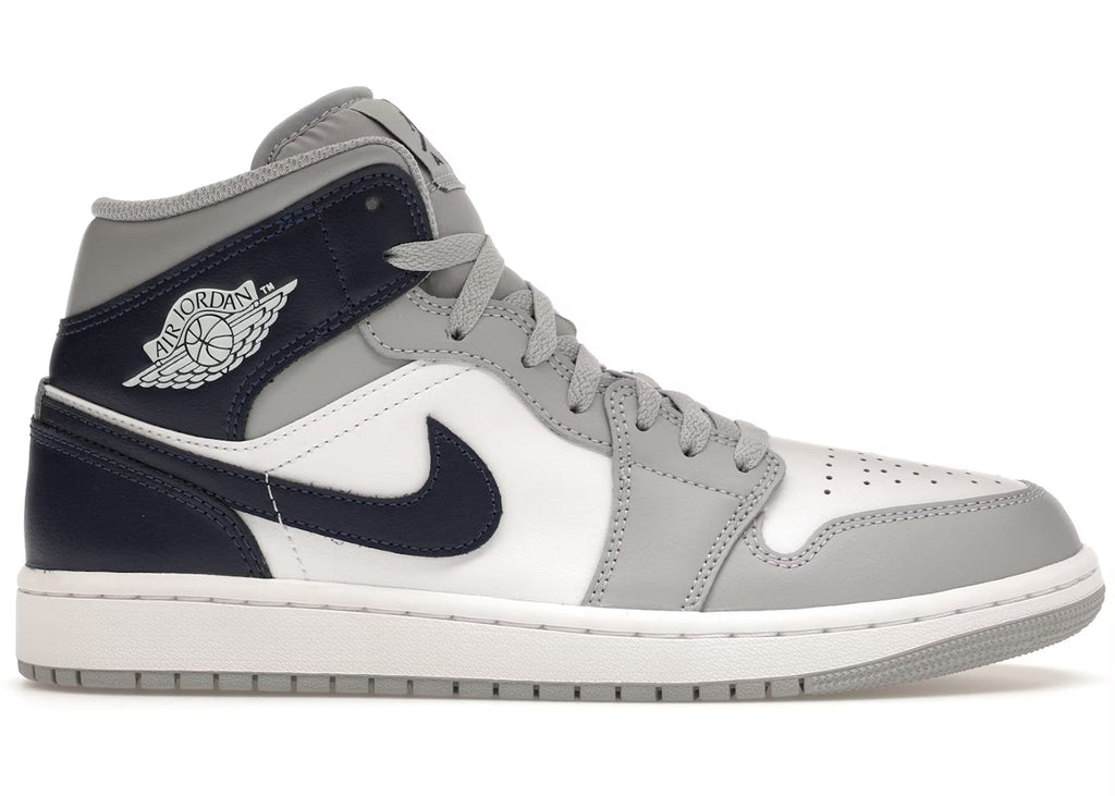 Tênis Air 1 Mid Wolf Grey Midnight Navy