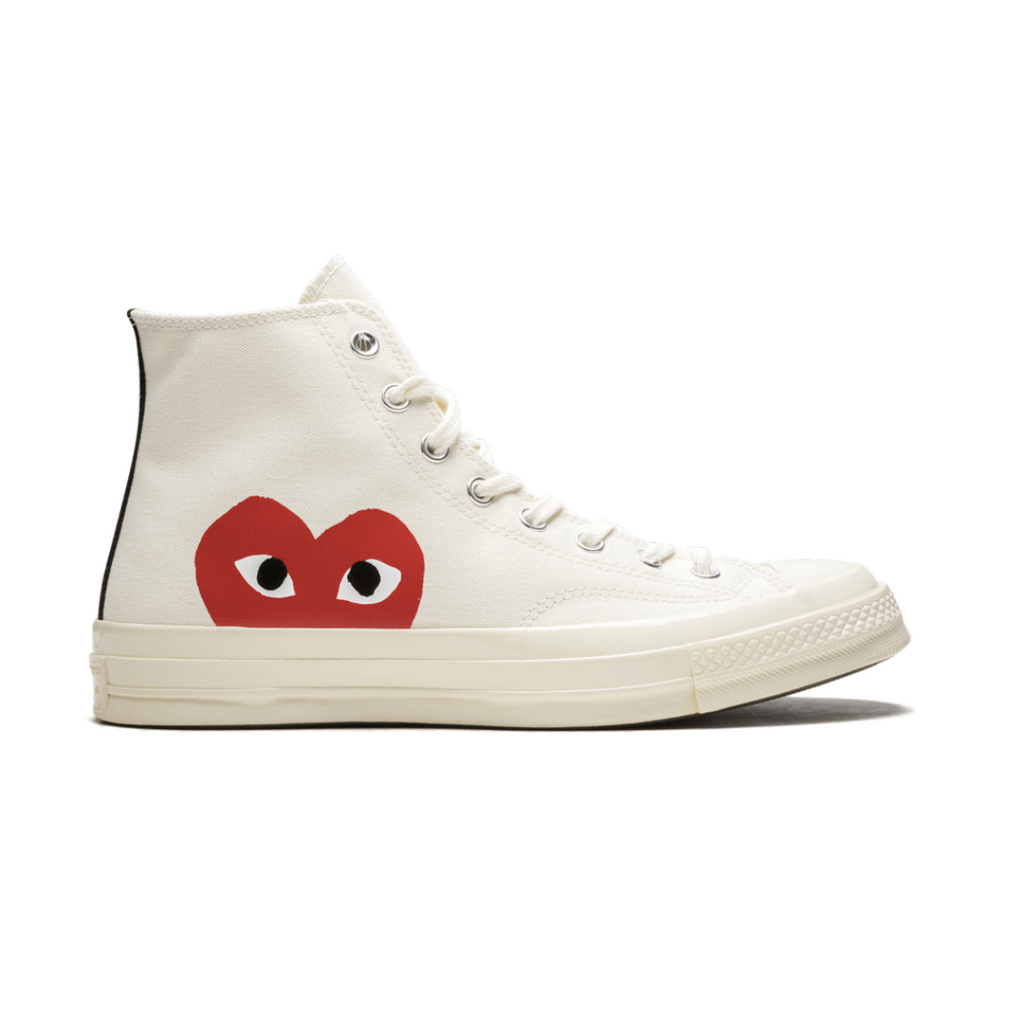 Chuck 70 CDG "Comme des Garcons Play - White"
