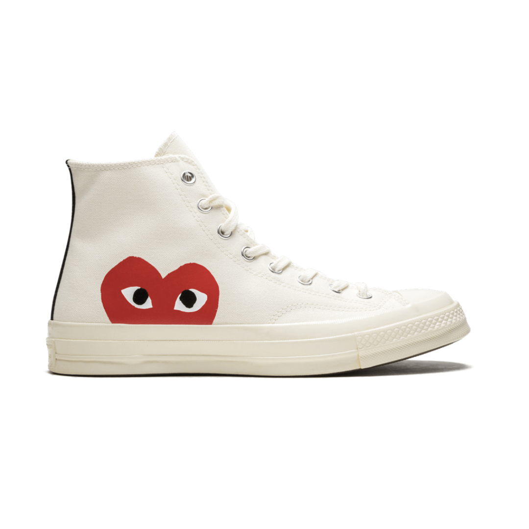 Chuck 70 CDG "Comme des Garcons Play - White"