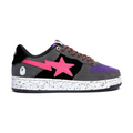 Sta Black Grey Pink Suede