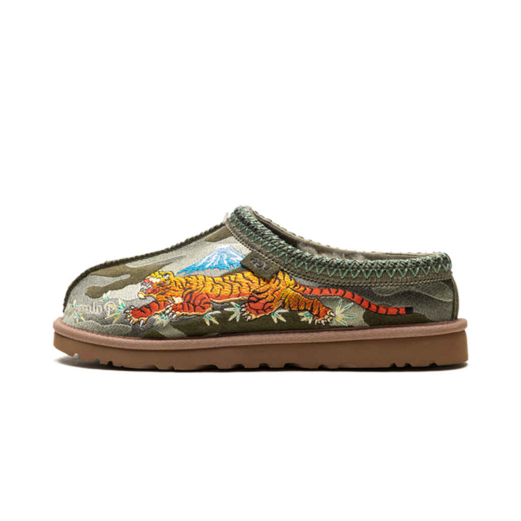 Tasman Slipper "Palace - Burnt Olive Camo"