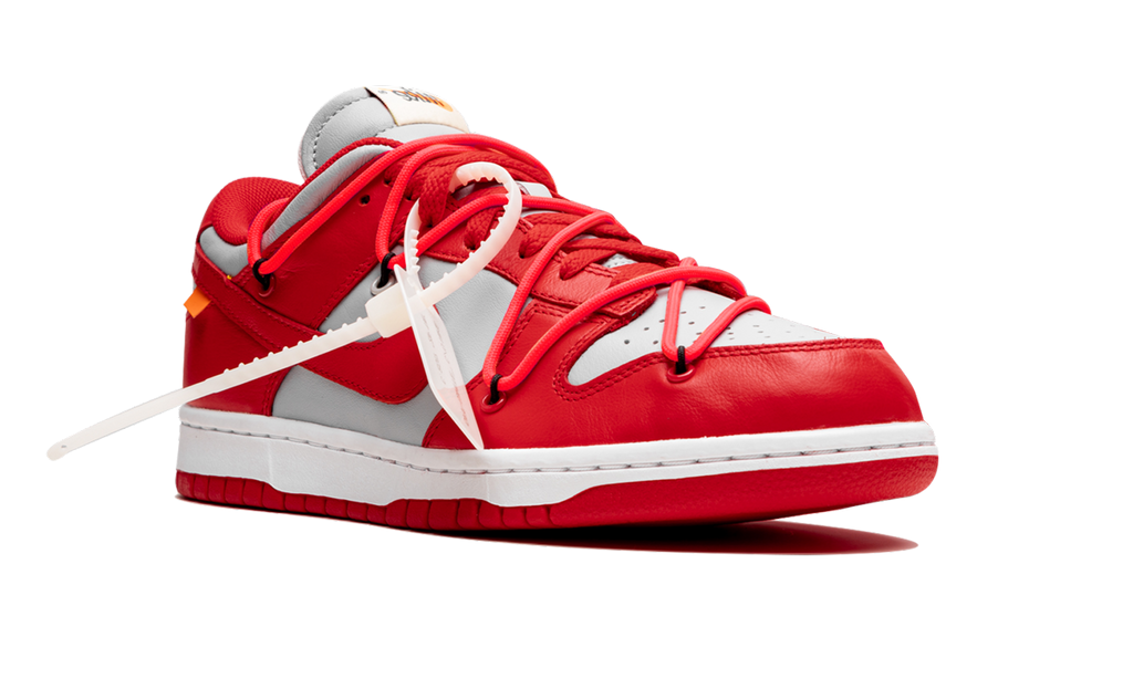 Dunk Low Off White University Red
