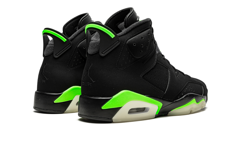 6 Retro Electric Green