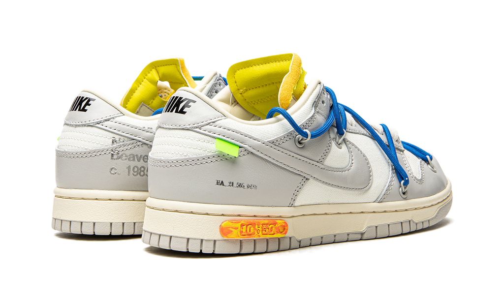 Dunk Low Off White Lot 10:50