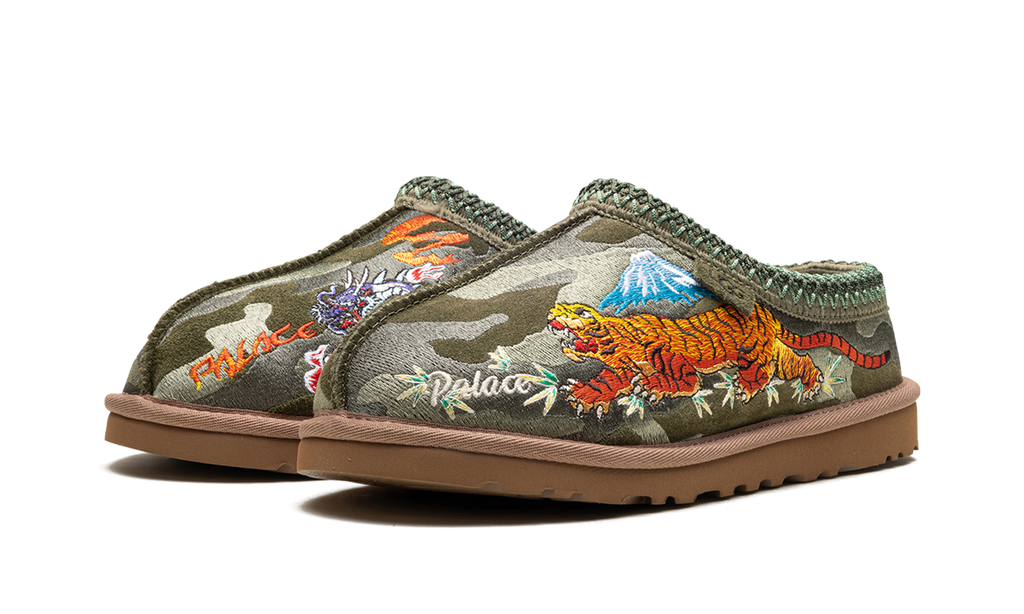 Tasman Slipper "Palace - Burnt Olive Camo"