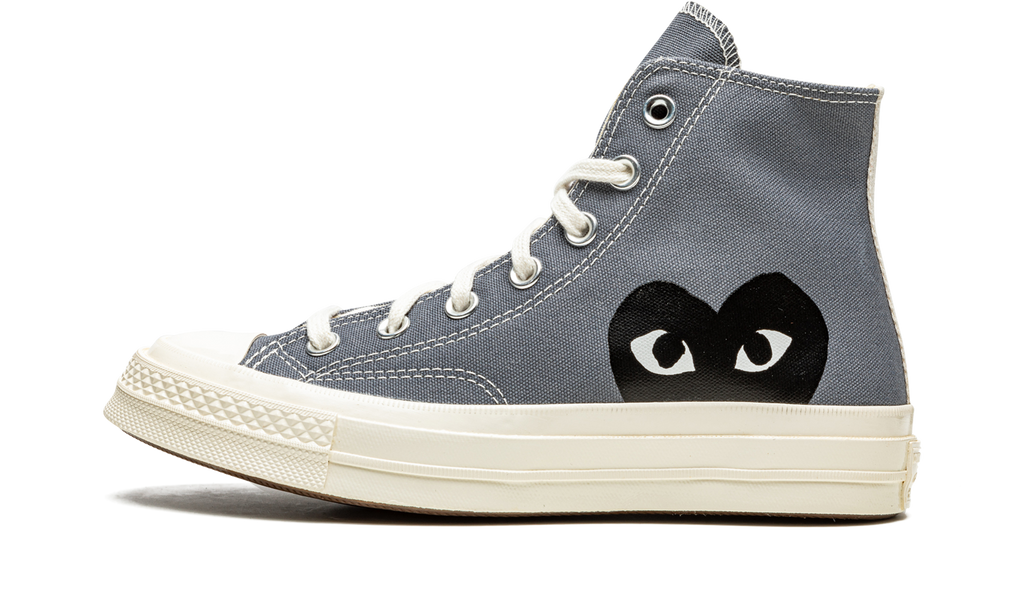 Chuck 70 Hi "CDG Play - Steel Gray"