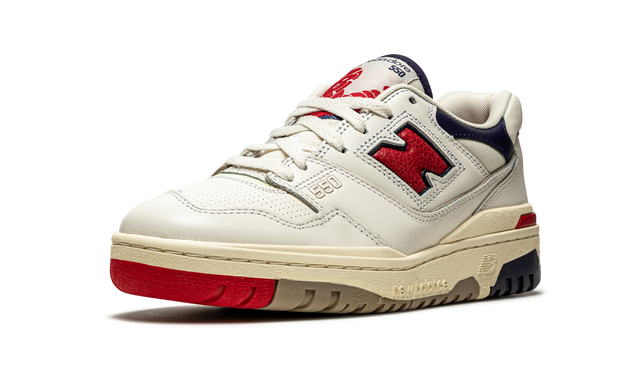 550 Aimé Leon Dore White Navy Red