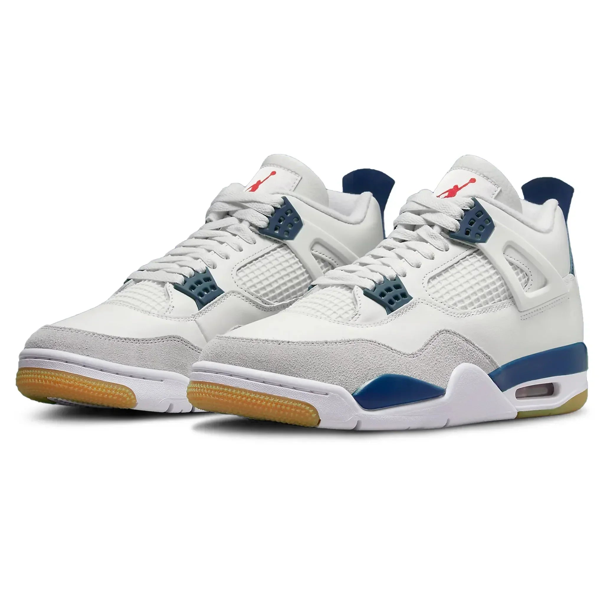 SB x Air 4 White Navy