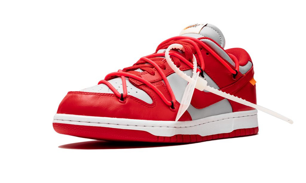 Dunk Low Off White University Red