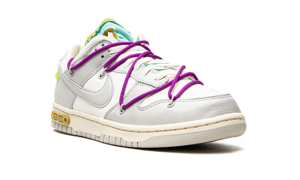 Dunk Low Off White Lot 21:50