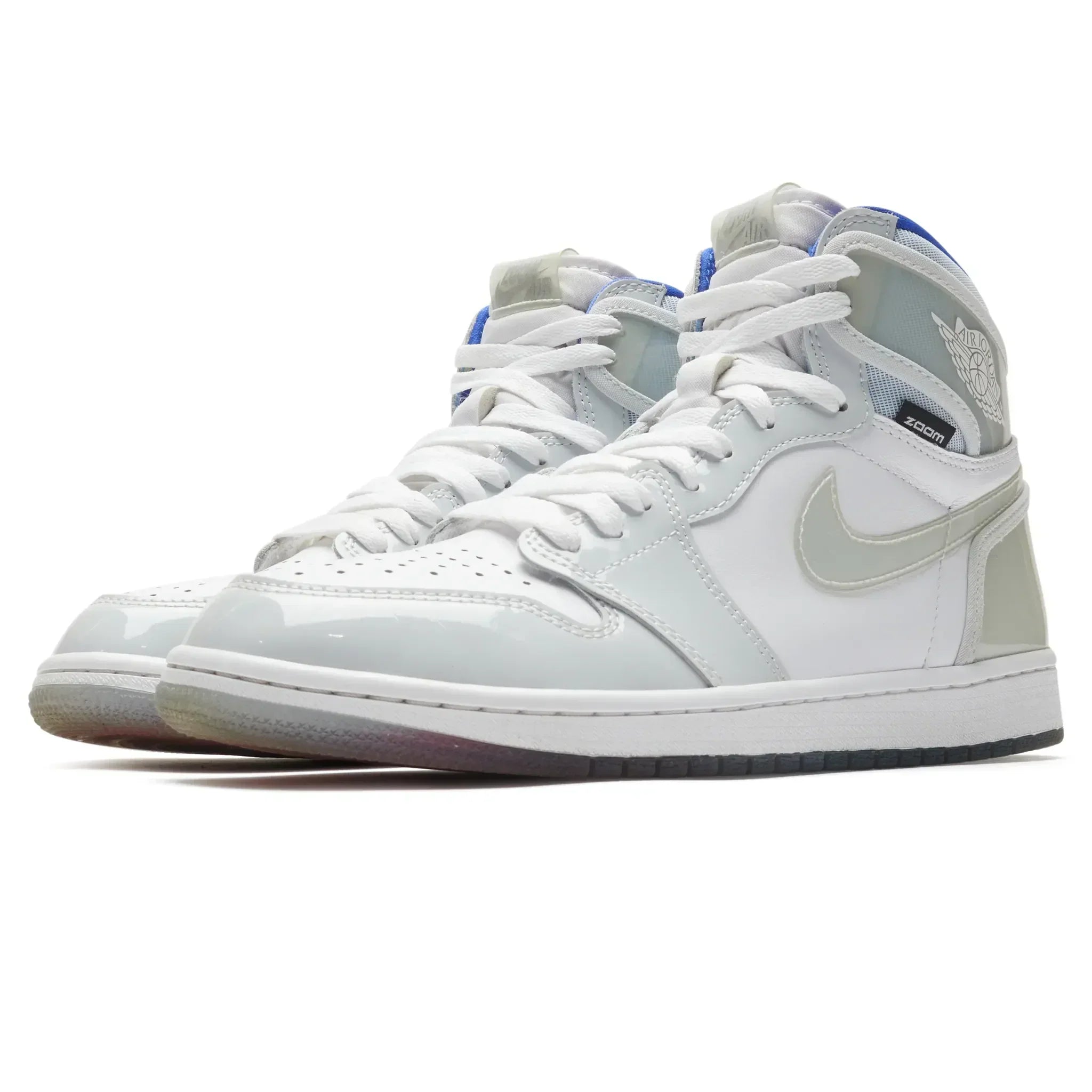 Preloved - Air 1 Retro High Zoom White Racer Blue