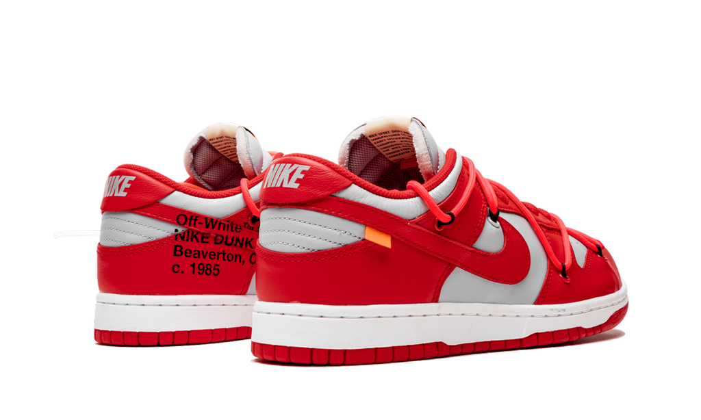 Dunk Low Off White University Red