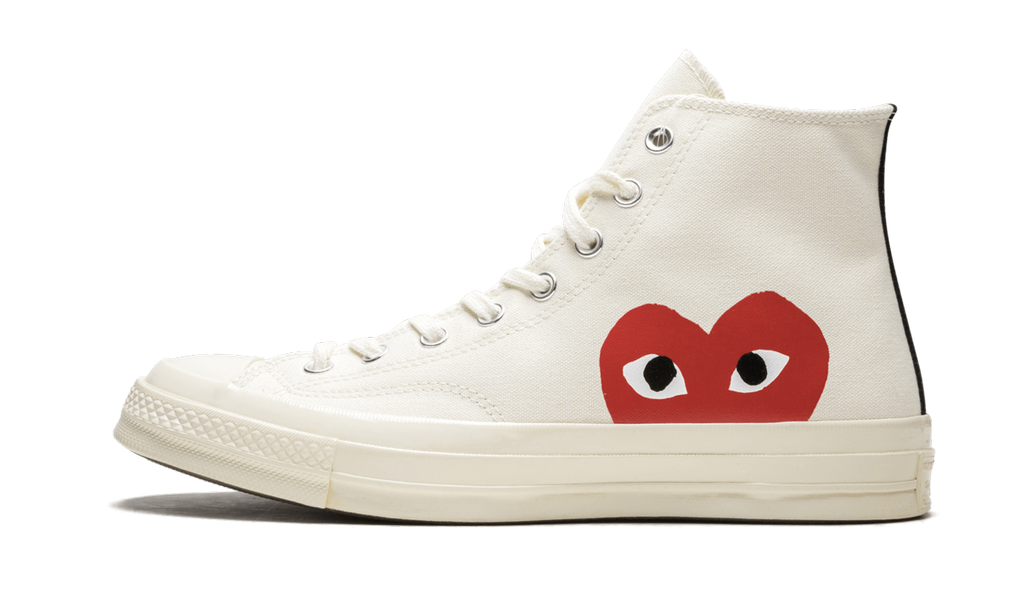 Chuck 70 CDG "Comme des Garcons Play - White"