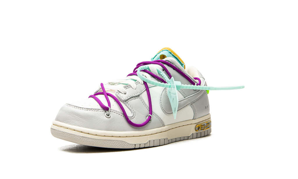 Dunk Low Off White Lot 21:50