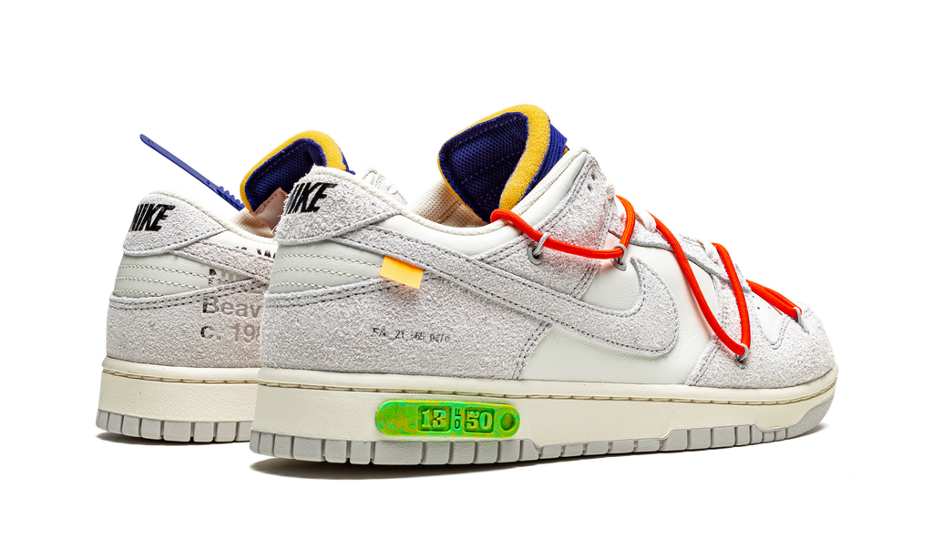 Dunk Low Off-White Lot 13:50